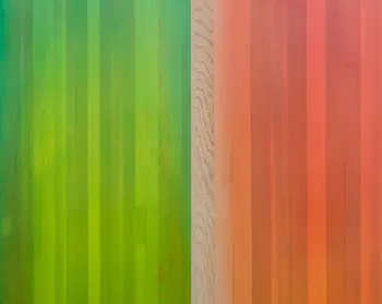 Gradient Cycle (red and green) by Andy McConnell